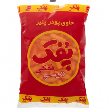 اسنک نمکی پنیری مینو 110 گرمی